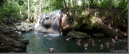 Aguas Calientes - Ein toller warmer Wasserfall