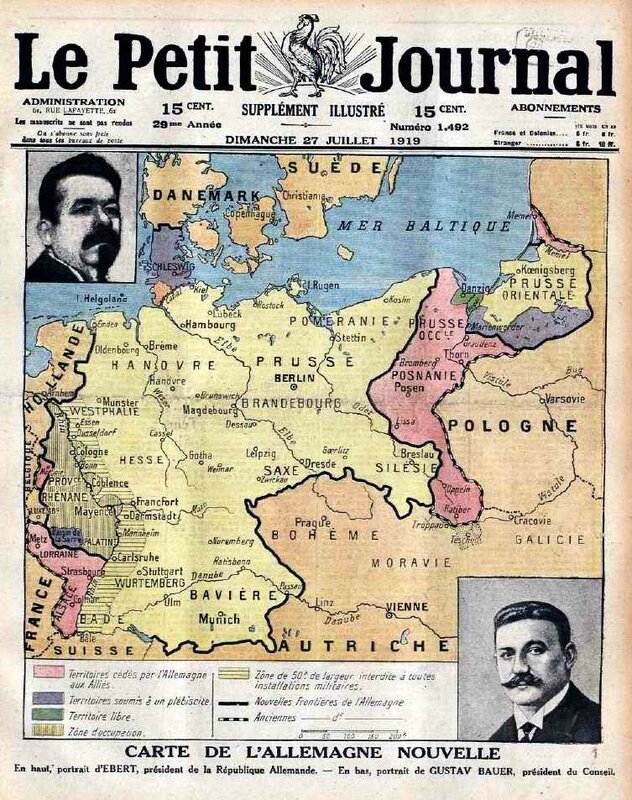 Le peit journal frontières allemagne