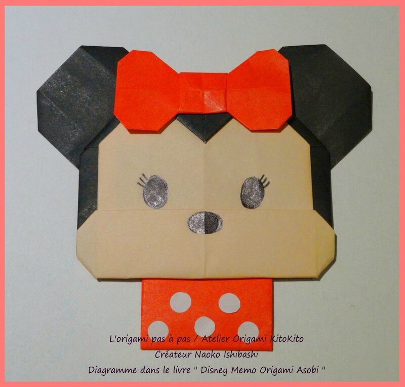 Atelier Origami KitoKito Minnie Mouse -MemoOrigami-