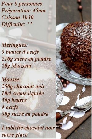 recette tête de nègre