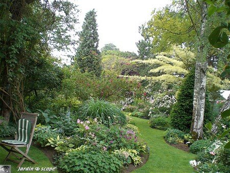 Jardin privé du rosiériste André EVE