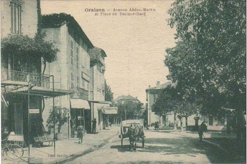 Oraison-avenue Abdon-Martin