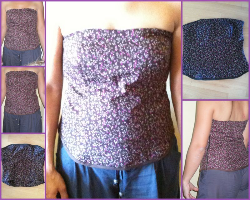 bustier a coudre