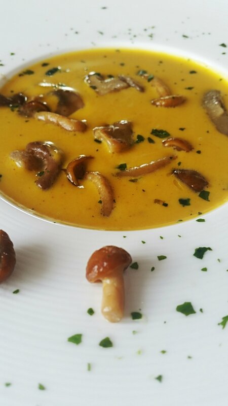 Soupe patate douce et potimarron 1