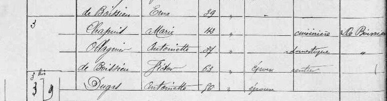 recensement 1901 rue Dugas-Montbel (2)