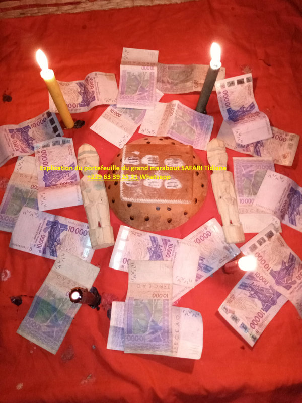 Explication du portefeuille du grand marabout SAFARI Tidiane