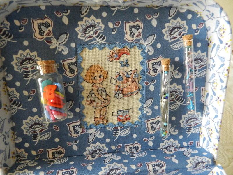 valisette couvercle intérieur