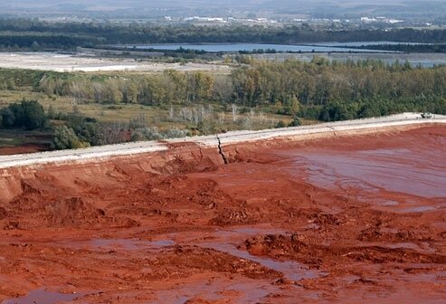 boues rouges stockage