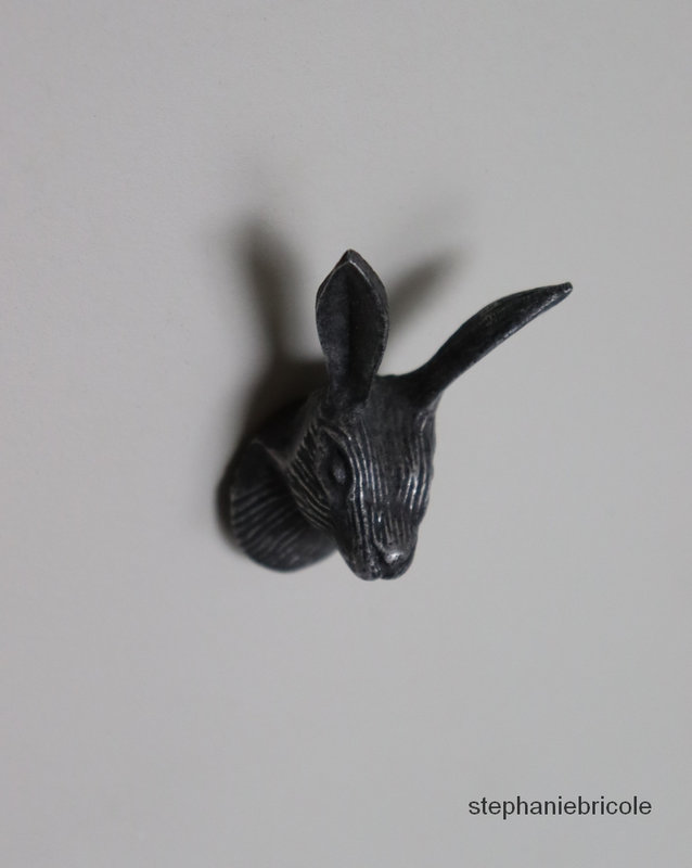 bouton de tiroirs lapin