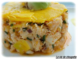 fraicheur de crabe à la mangue 9