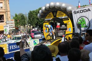 Tour de France 2013 Avranches place Littré