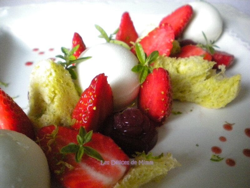 Un jardin de fraises