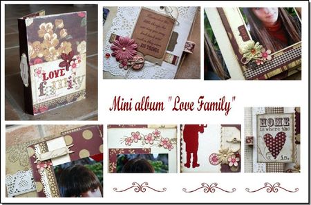 visuel mini album LOVE FAMILY