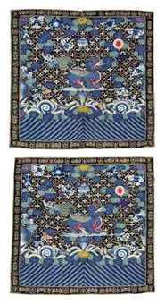 a_rare_pair_of_kesi_military_officials_rank_badges_of_a_lion_buzi_19th_d5477073h