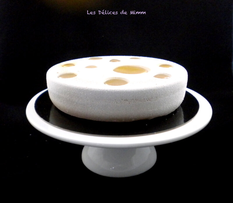 Entremets Praliné citron 4
