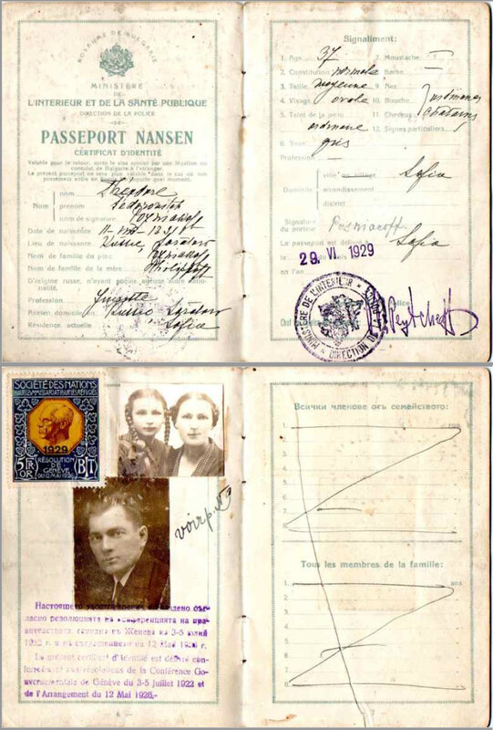 Passeport Nansen 1929