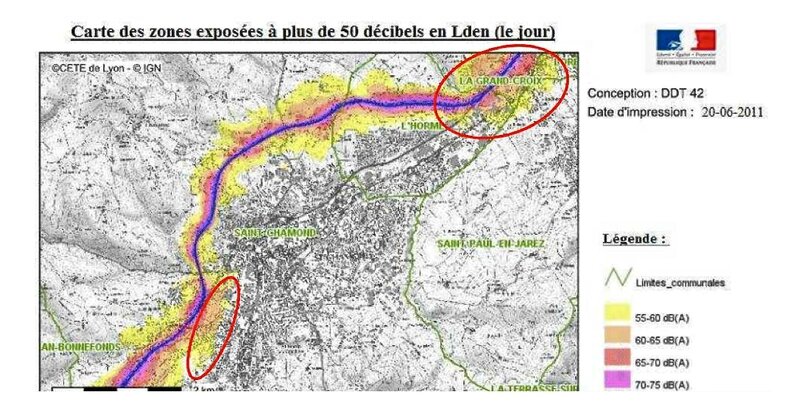 décibels autoroutes St-Cham 2011