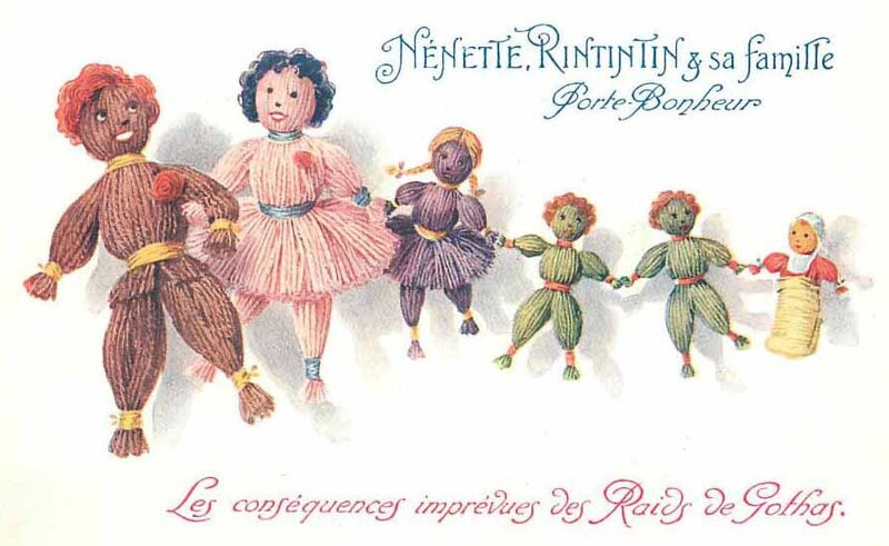 CPA Nénette Rintintin famille