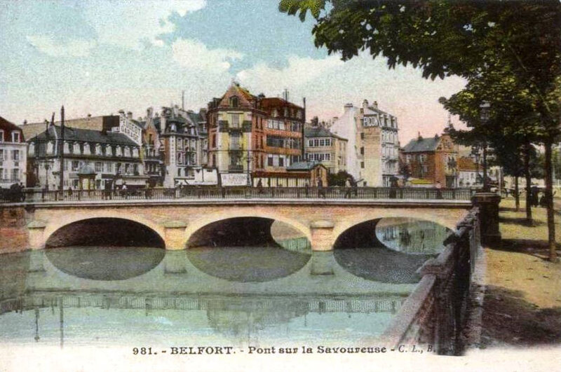 CPA Belfort Savoureuse Pont Carnot