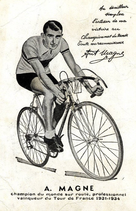 Carte Antonin Magne CTour 1931 & 1934 R
