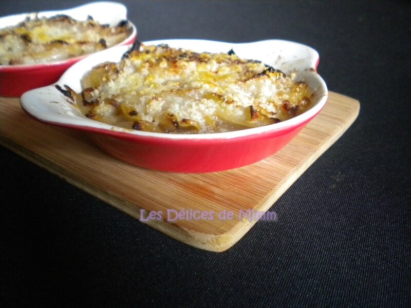 Petits gratins d’échalotes au parmesan 2