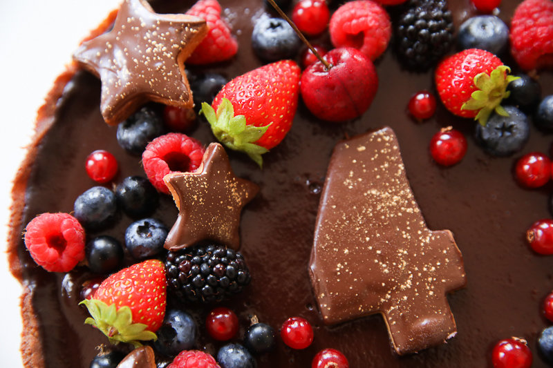 tarte chocolat fruits rouges-4
