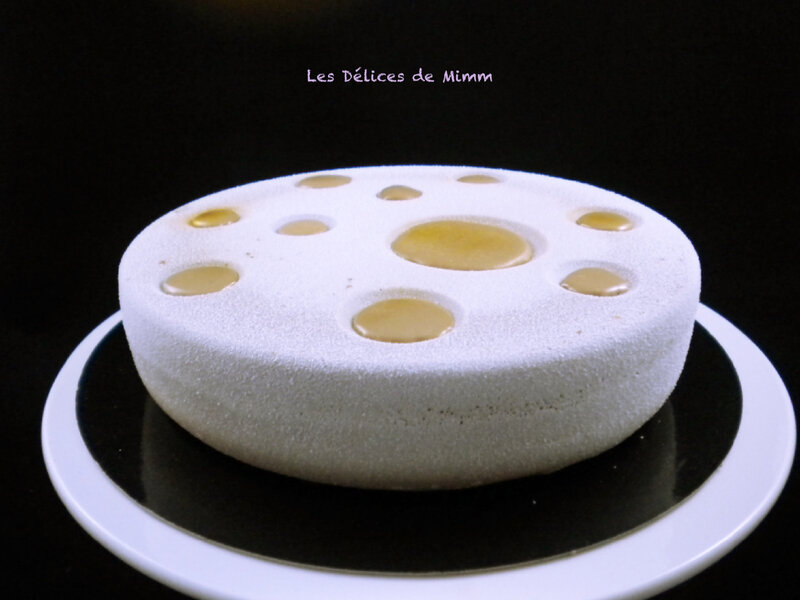 Entremets Praliné citron 3
