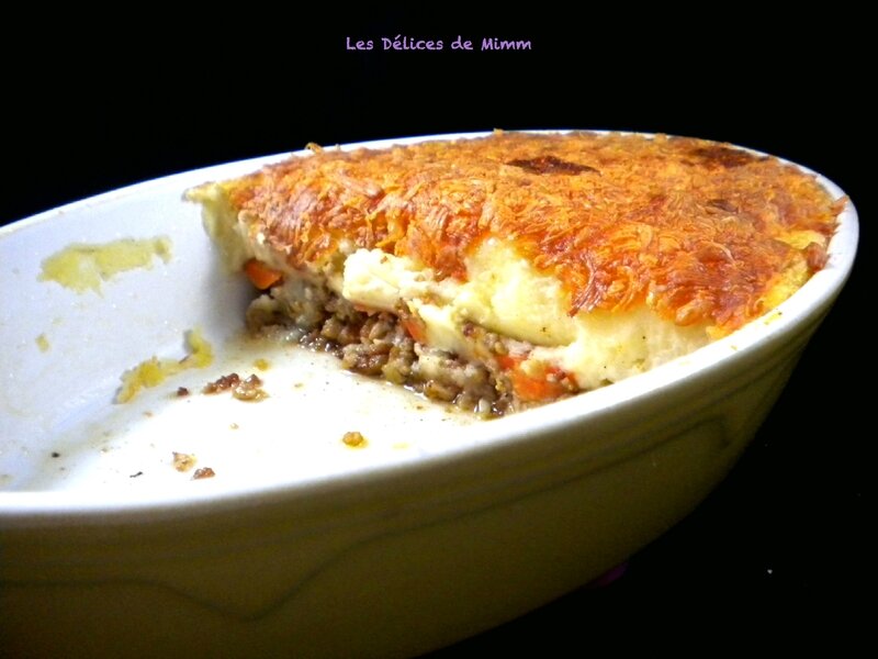 Hachis Parmentier aux carottes 3