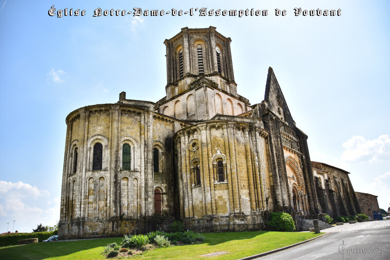 Église Notre-Dame-de-l'Assomption de Vouvant facade nord cene (2)