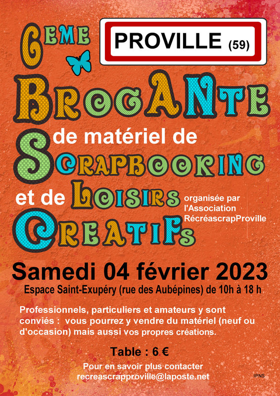 affiche brocante scrap_2023