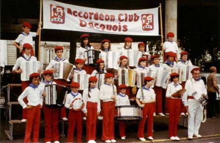 Accordéon CPM Club Dacquois
