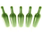 3840064-5-bouteilles-de-verre-vert-isolees-sur-blanc