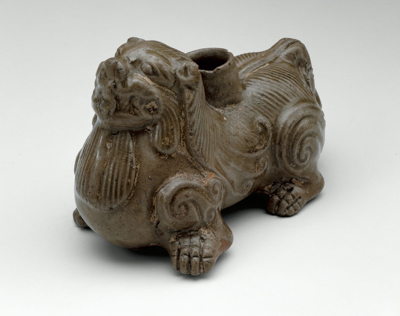 Stand in the Form of a Crouching Lion, Western Jin dynasty, (265–316), late 3rd century