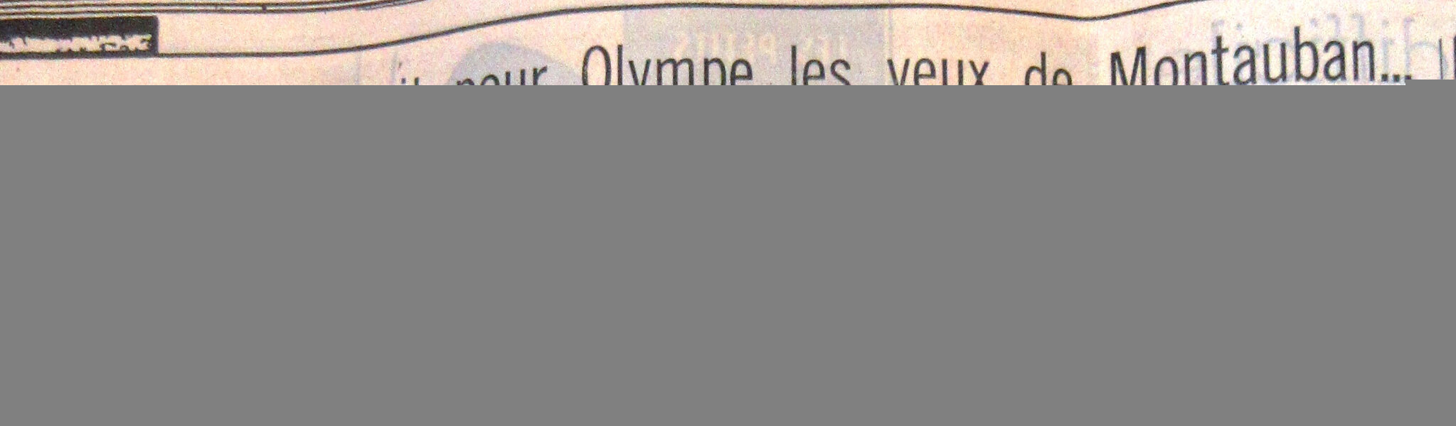 olympe à Paris