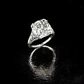 A diamond single-stone ring, <b>circa</b> <b>1915</b>