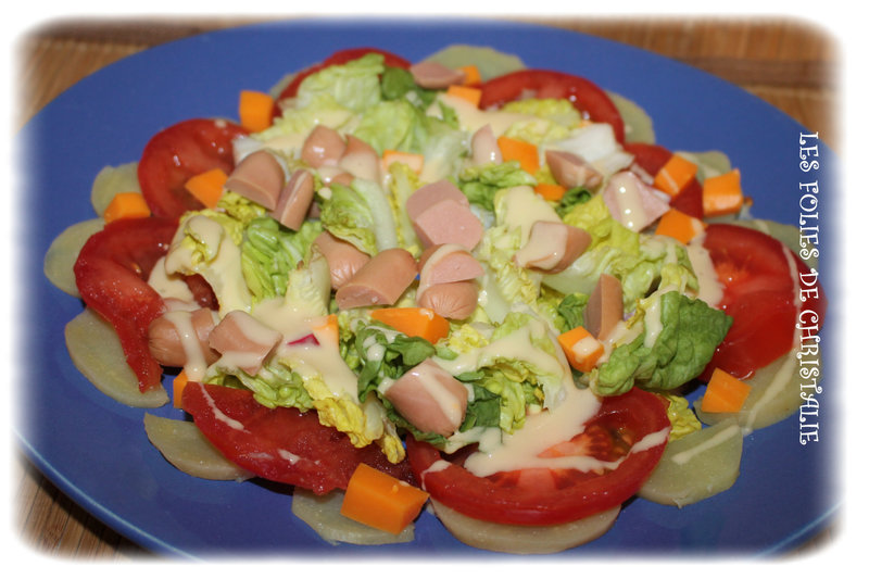 Salade knackis 2