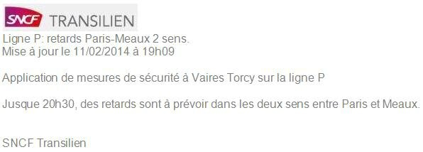 Application de mesures de sécurité (110214)