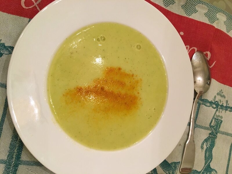 velouté de courgettes