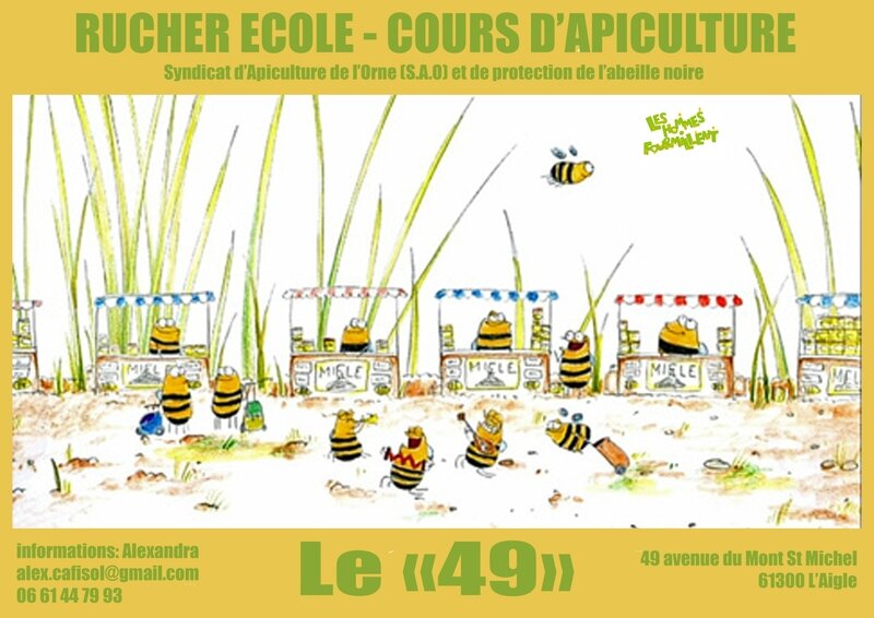 Rucher école affiche copie