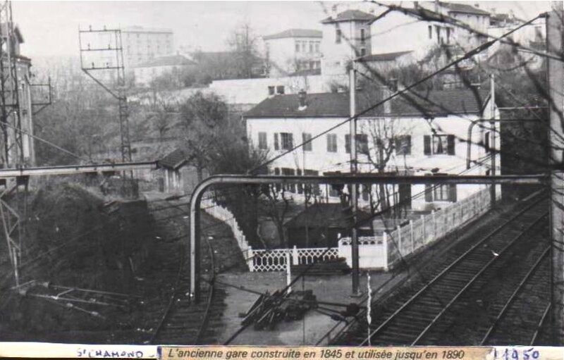 photo 1950 première gare