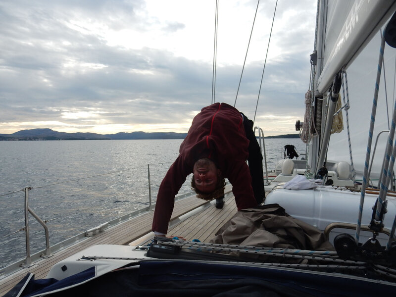 Sibenski kanal, gymnastique,31 octobre 2019