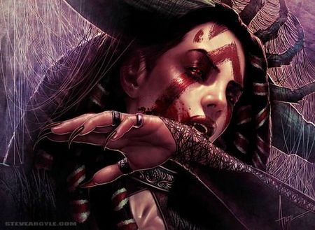 Bloodthrone Vampire by SteveArgyle Little