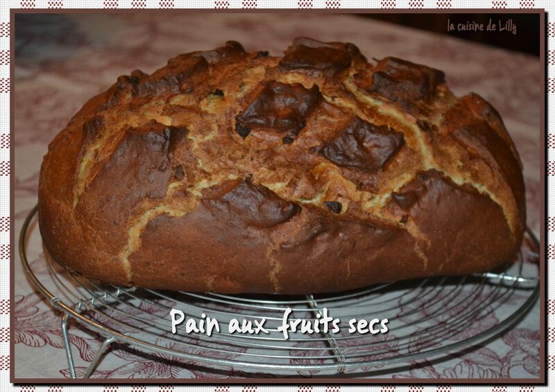 pain au fruits secs