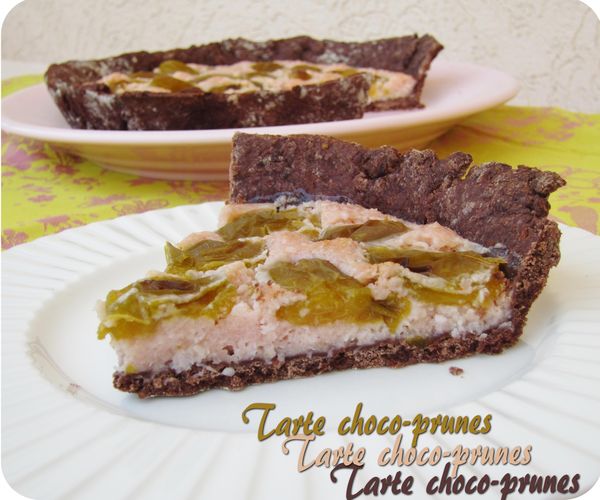 tarte chocoprune (scrap)