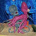 Spectacle de marionnettes sur le thème de la mer et des poissons