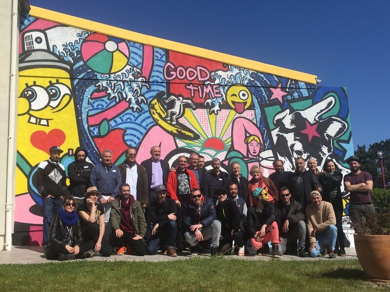 Azureva_Azurev_art_street_art_art_urbain_Hauteville_village_vacances_Normandie_crew_Speedy_Graphito_Bob_Jeudi_Jean_Pochoy
