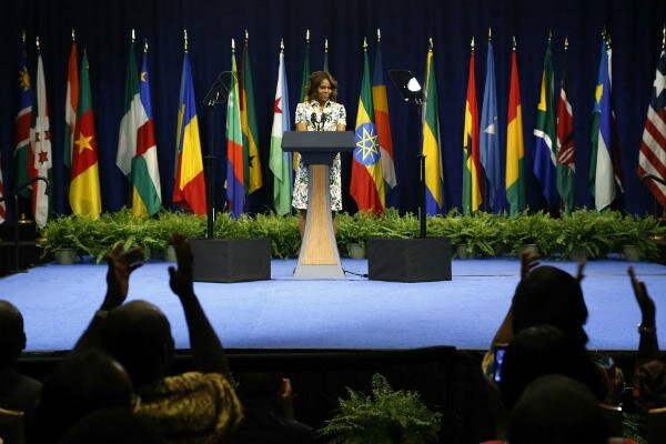 Washington USA-Africa Summit Michelle Obama