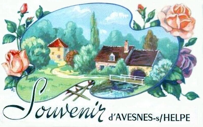 AVESNES-Carte-souvenir