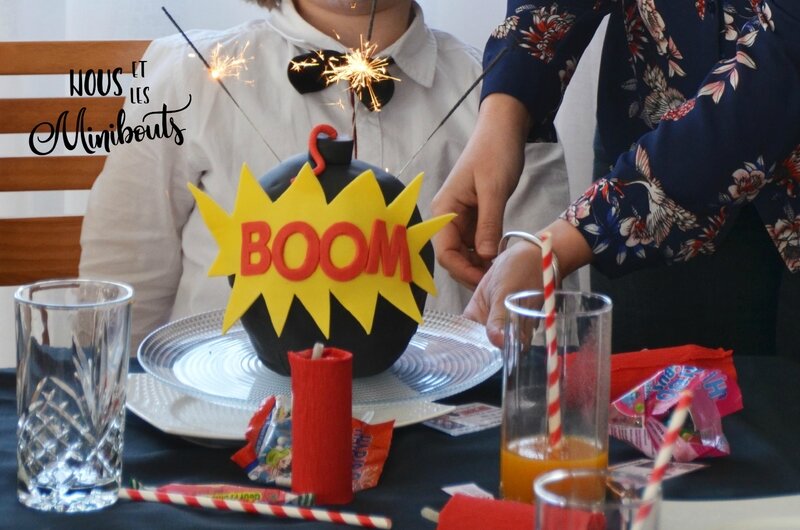 gâteau bombe