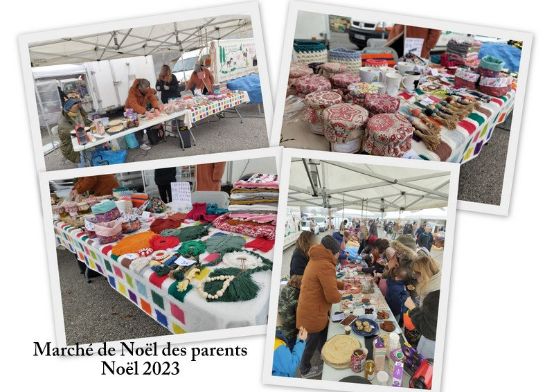 marché de Noël 2023 des parents